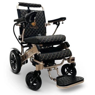 ComfyGo IQ-8000 MAX Remote Controlled Lightweight Electric Wheelchair Upgraded Color Textile
