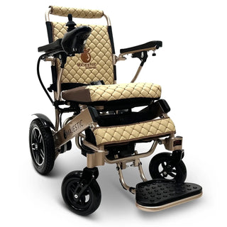 ComfyGo IQ-8000 MAX Remote Controlled Lightweight Electric Wheelchair Upgraded Color Textile