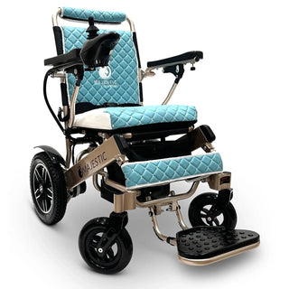 ComfyGo IQ-8000 MAX Remote Controlled Lightweight Electric Wheelchair Upgraded Color Textile