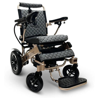 ComfyGo IQ-8000 MAX Remote Controlled Lightweight Electric Wheelchair Upgraded Color Textile