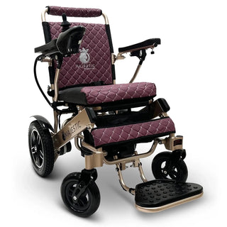 ComfyGo IQ-8000 MAX Remote Controlled Lightweight Electric Wheelchair Upgraded Color Textile
