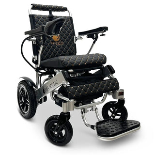 ComfyGo IQ-8000 MAX Remote Controlled Lightweight Electric Wheelchair Upgraded Color Textile