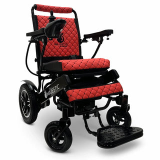 ComfyGo IQ-8000 MAX Remote Controlled Lightweight Electric Wheelchair Upgraded Color Textile