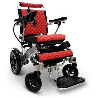 ComfyGo IQ-8000 MAX Remote Controlled Lightweight Electric Wheelchair Upgraded Color Textile