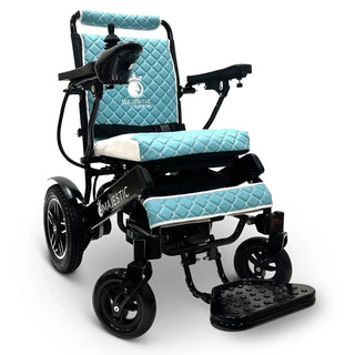 ComfyGo IQ-8000 MAX Remote Controlled Lightweight Electric Wheelchair Upgraded Color Textile