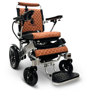 ComfyGo IQ-8000 MAX Remote Controlled Lightweight Electric Wheelchair Upgraded Color Textile