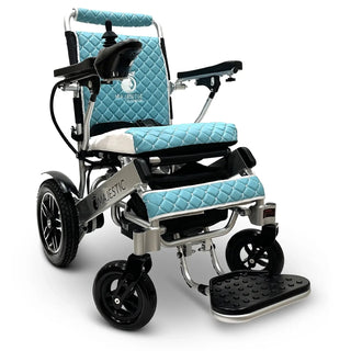 ComfyGo IQ-8000 MAX Remote Controlled Lightweight Electric Wheelchair Upgraded Color Textile