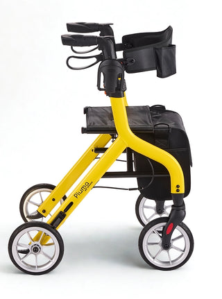 Comodità COM 301 Series Piuma Ultra-Light Rollator Walker, Easy to Lift, Fold, and Maneuver
