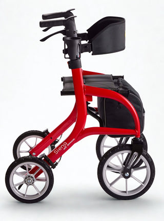 Comodità COM 701 Series Siena All-Terrain Rollator Walker, Indoors and Outdoors