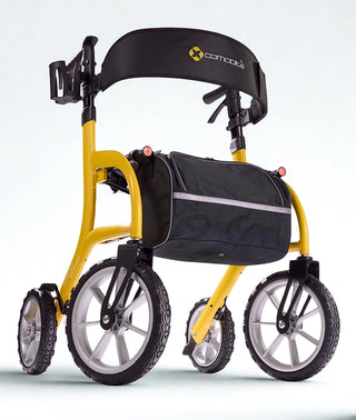Comodità COM 701 Series Siena All-Terrain Rollator Walker, Indoors and Outdoors