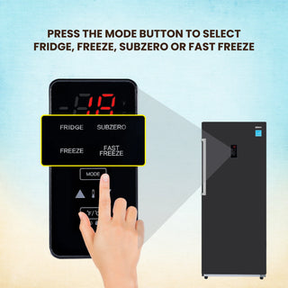 Conserv FR1700 Convertible Upright Refrigerator/Freezer