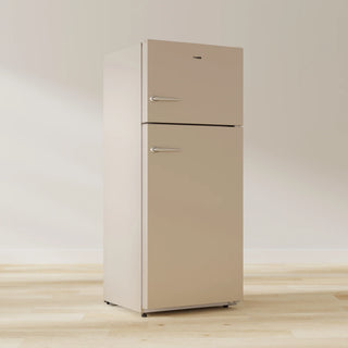 Conserv RRFI 18 C 29.5" RETRO Cream Refrigerator with Factory installed ICE MAKER