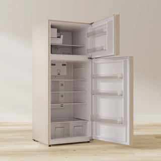 Conserv RRFI 18 C 29.5" RETRO Cream Refrigerator with Factory installed ICE MAKER