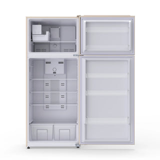 Conserv RRFI 18 C 29.5" RETRO Cream Refrigerator with Factory installed ICE MAKER