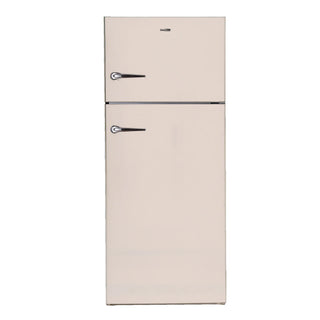 Conserv RRFI 18 C 29.5" RETRO Cream Refrigerator with Factory installed ICE MAKER