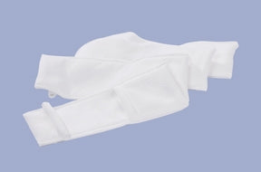 White Contec® EasyReach™ 976911_CS Cleanroom Wet Mop Pad on a blue background