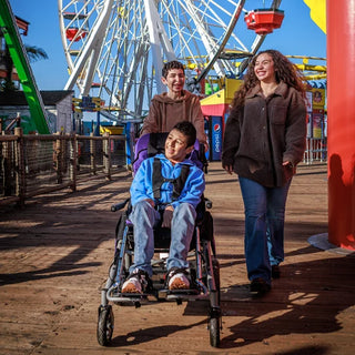 Convaid Coaster Scout Foldable Pediatric Manual Wheelchair and Special Needs Stroller