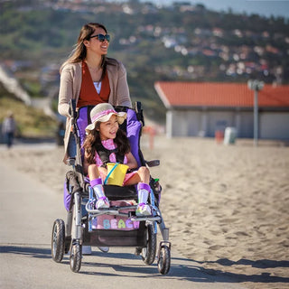 Convaid Coaster Scout Foldable Pediatric Manual Wheelchair and Special Needs Stroller