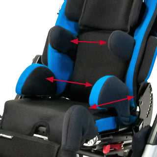 Convaid Trekker Lightweight, Reversible Seating, Tilt-in-Space Wheelchair