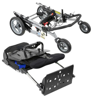 Convaid Trekker Lightweight, Reversible Seating, Tilt-in-Space Wheelchair