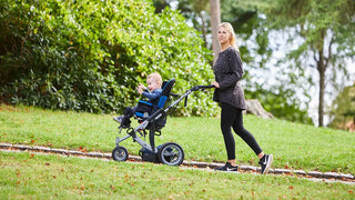 Convaid Trekker Lightweight, Reversible Seating, Tilt-in-Space Wheelchair