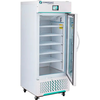 Corepint NSWDR121WWG/0 25" White Diamond Series Upright Laboratory Refrigerator