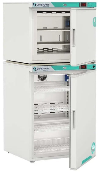 Corepoint Scientific PRF072WWW-0CAD, Refrigerator-Freezer Combo Unit Controlled Auto Defrost 6.2 cu.ft.