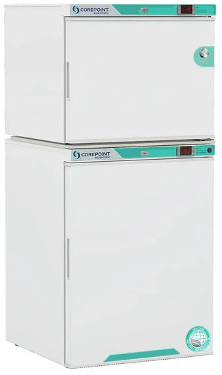 Corepoint Scientific PRF072WWW-0CAD, Refrigerator-Freezer Combo Unit Controlled Auto Defrost 6.2 cu.ft.