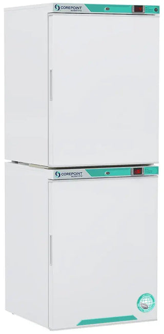 Corepoint Scientific PRF102WWW/030, White Diamond Series Refrigerator/Freezer, 6.9 cu.ft.