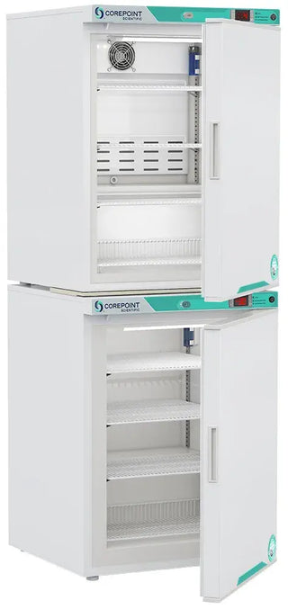 Corepoint Scientific PRF102WWW/030, White Diamond Series Refrigerator/Freezer, 6.9 cu.ft.