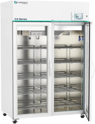 Corepoint CPS-HC-PLD-49-TS 54" Premium CX Series Upright Laboratory Refrigerator, Glass Door