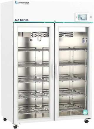 Corepoint CPS-HC-PLD-49-TS 54" Premium CX Series Upright Laboratory Refrigerator, Glass Door