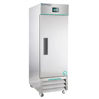 Corepoint NSWDF231SSS/0A 26.875" White Diamond Series Upright Laboratory Freezer