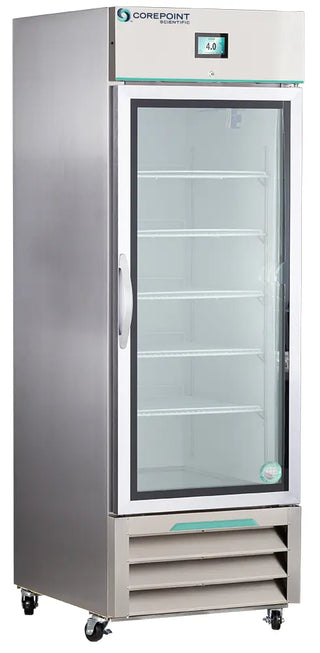 Corepoint NSWDR231SSG/0 25" White Diamond Series Upright Laboratory Refrigerator