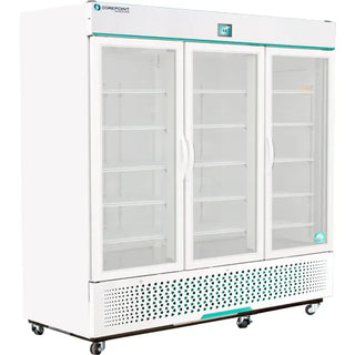 Corepoint NSWDR723WWG/0 81" White Diamond Series Upright Laboratory and Pharmacy Refrigerator