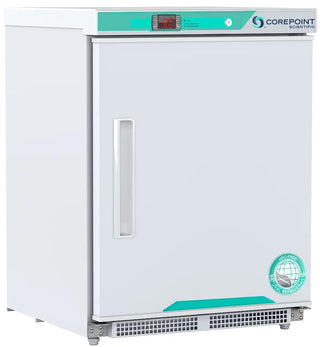 Corepoint PF051WWWADA/0M 23.75" White Diamond Series Undercounter Freezer Built-In