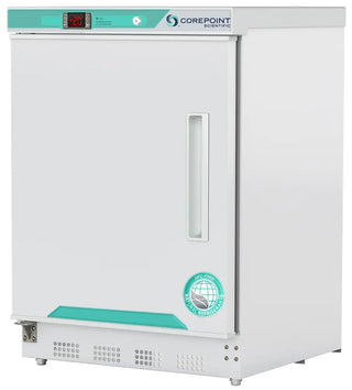 Corepoint PF051WWWLH/0M White Diamond Series Undercounter Freezer
