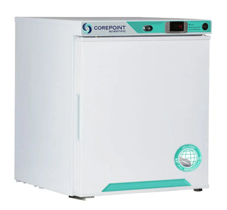 Corepoint PR011WWWLH/0 17.25" White Diamond Series Countertop Refrigerator, Left Hinged