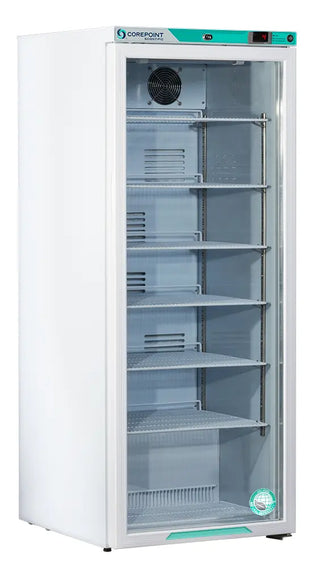 Corepoint PR101WWG/0 White Diamond Series Compact Upright Laboratory Refrigerator