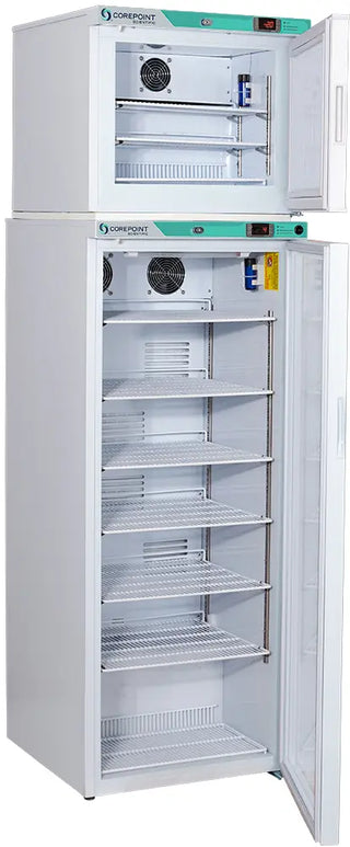 Corepoint PRF122WWW/0CAD 23.75" Upright Refrigerator / Freezer Combination