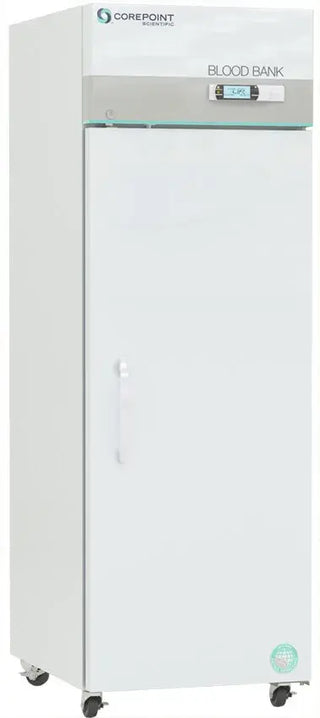 Corepoint Scientific NSBR231WSW-0 White Diamond Series Blood Bank Refrigerator, 23 cu.ft. Solid Door