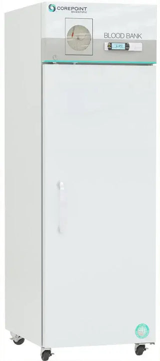 Corepoint Scientific NSBR231WSWCR-0, White Diamond Series Blood Bank Refrigerator, 23 cu.ft. Solid Door 