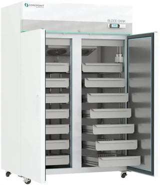 Corepoint Scientific NSBR492WSW-0, White Diamond Series Blood Bank Refrigerator, 49 cu.ft. Solid Door