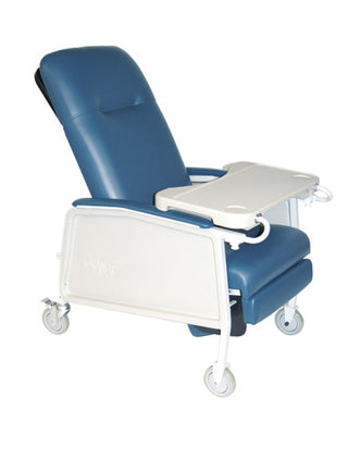 Lumex® 574G427, Three Position Recliner, Blue Ridge