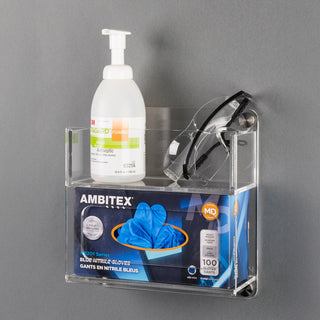 Poltex Deco Glove Box Holder with Bin