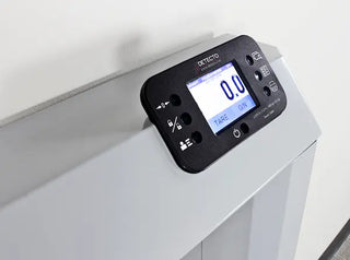 Detecto 7550, Wall-Mount Wheelchair Scale – Digital, Fold-Down Platform, 1000 lb Capacity