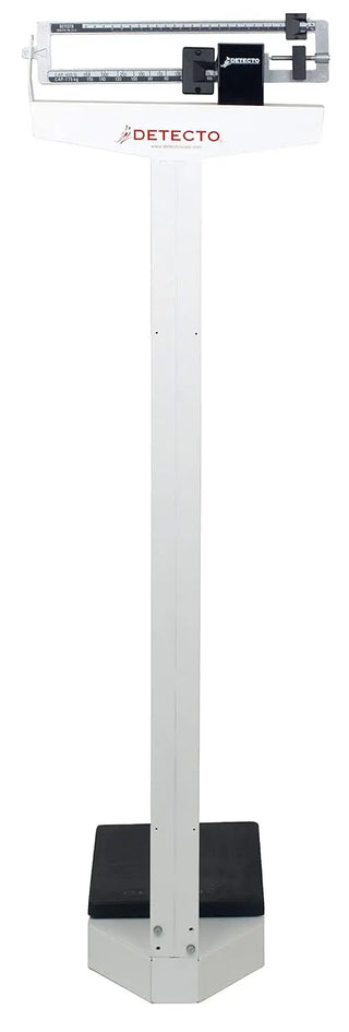 Detecto 6314 Doctors Beam Scale 400 lb Capacity with Height Rod