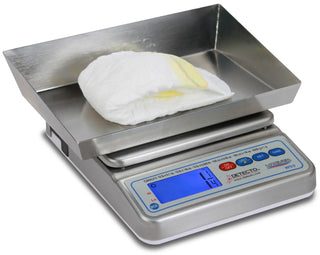 Detecto WPS12DT Mariner® Wet Diaper Scale – Stainless Steel, Submersible