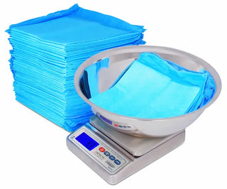 Detecto WPS12UT Digital Scale with Utility Bowl – Stainless Steel, Submersible