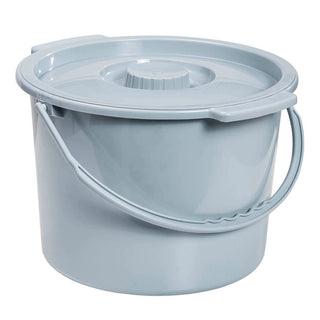 Drive DeVilbiss 11108 Healthcare Commode Bucket with Handle and Cover – 12 Quart 